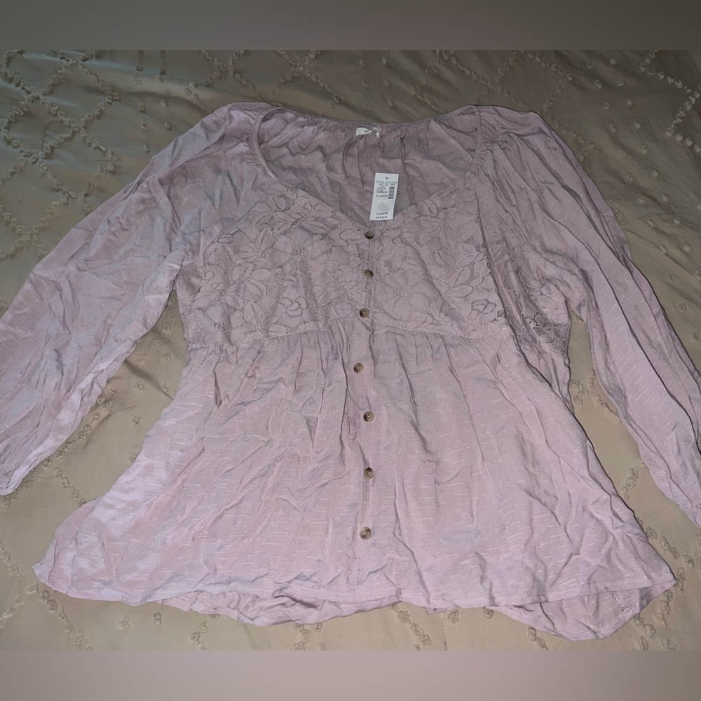 Maurice’s long sleeve top size XL